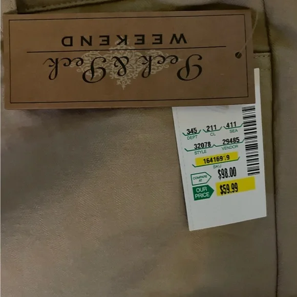 Peck & Peck Tan Trousers - Picture 3 of 6